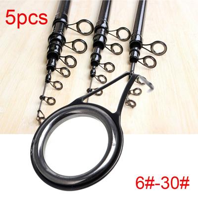 3mm-23mm Internal Diameter Fishing Rod Guide Tackle Box Accessories Tip Repair Kit Eye Ceramic Ring