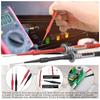 Test Leads Set HANDSKIT Double Insulated Electrical Multimeter Test Lead Kit, Test Leads Probes 4mm Banana Plug with Alligator Clips 30A and Needle