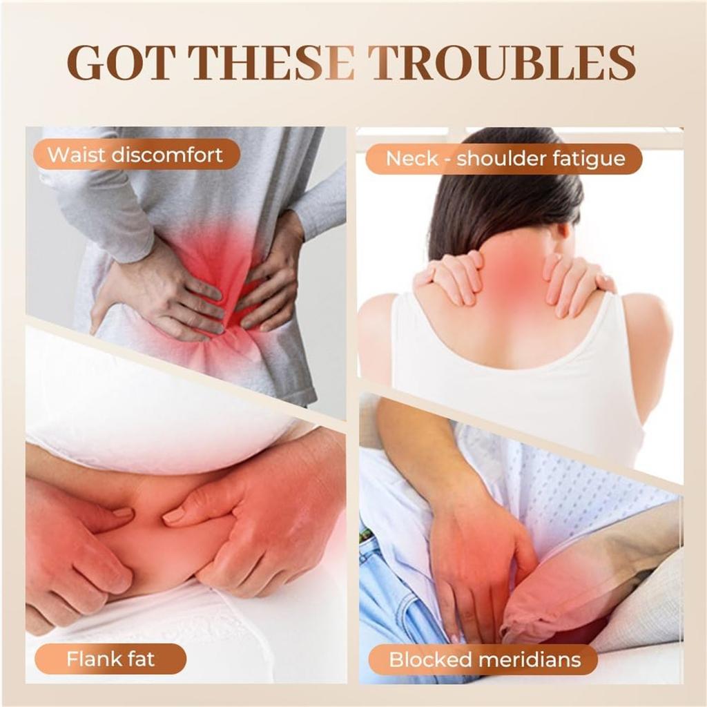 Pressure Brush, Handheld Massager Body Brush, Body Scalp Point Massage Tool, Gua Sha Comb For Body Shaping Muscle Pain Relief