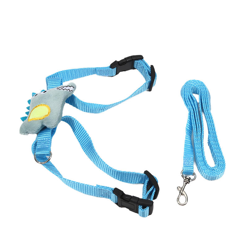 Outdoor Adjustable Rabbit Bunny Harness and Leash Small Pets Soft Vest Lead Leash for Kitten Puppy