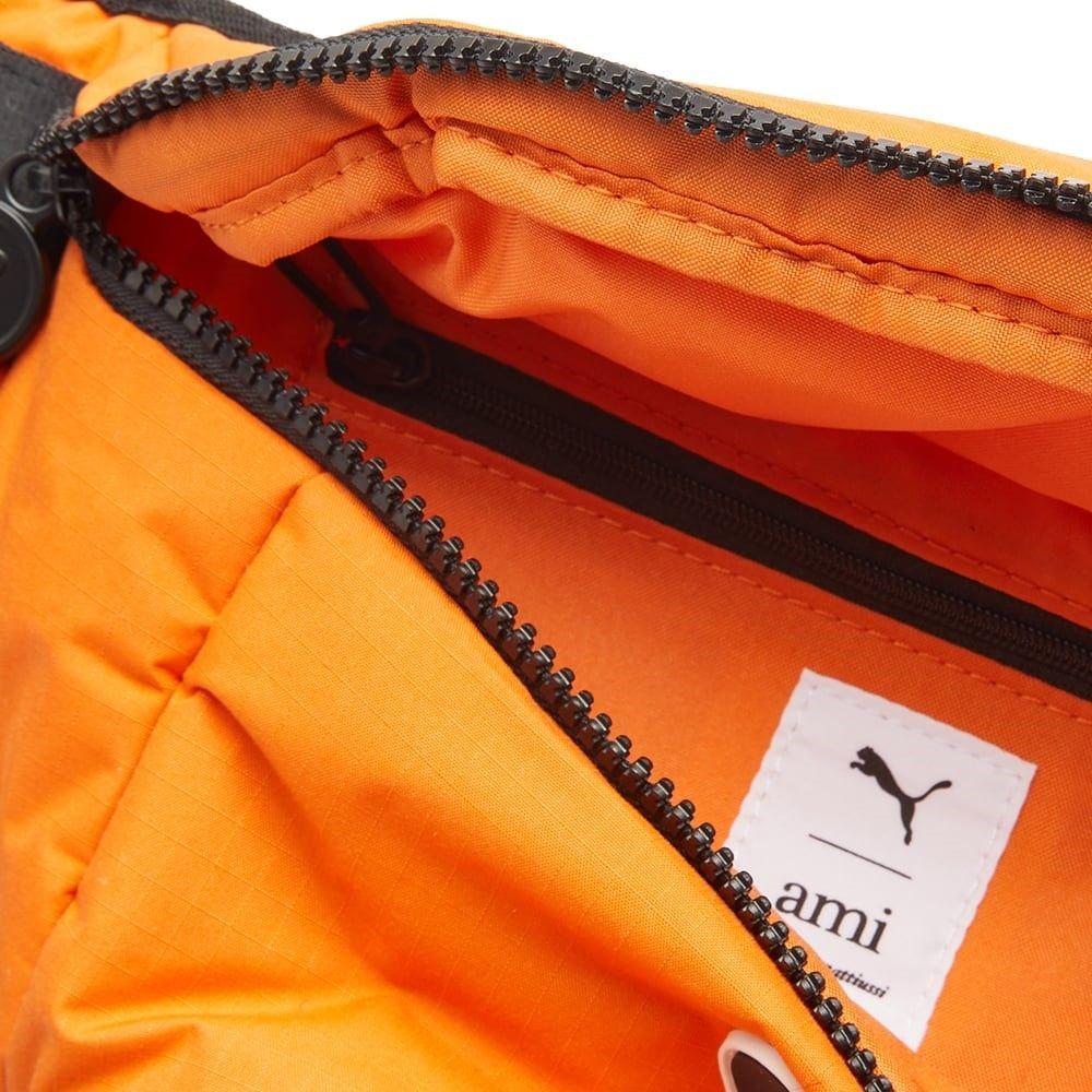 New PUMA AMI Collaboration Fabric One Shoulder Crossbody Bag Sling Bag Fanny Pack Regular Unisex Orange 079251-01