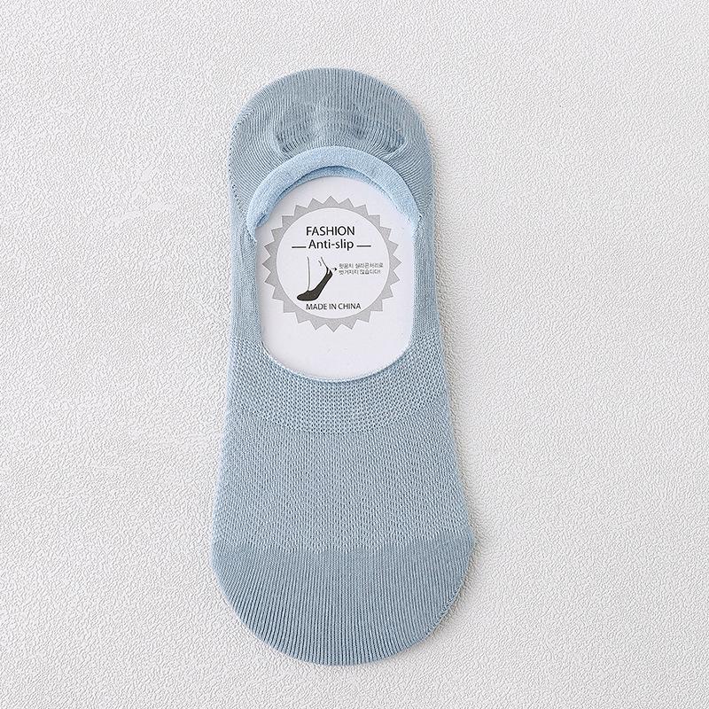 Meias Invisíveis de Algodão Respirável para Mulher - Primavera/Verão