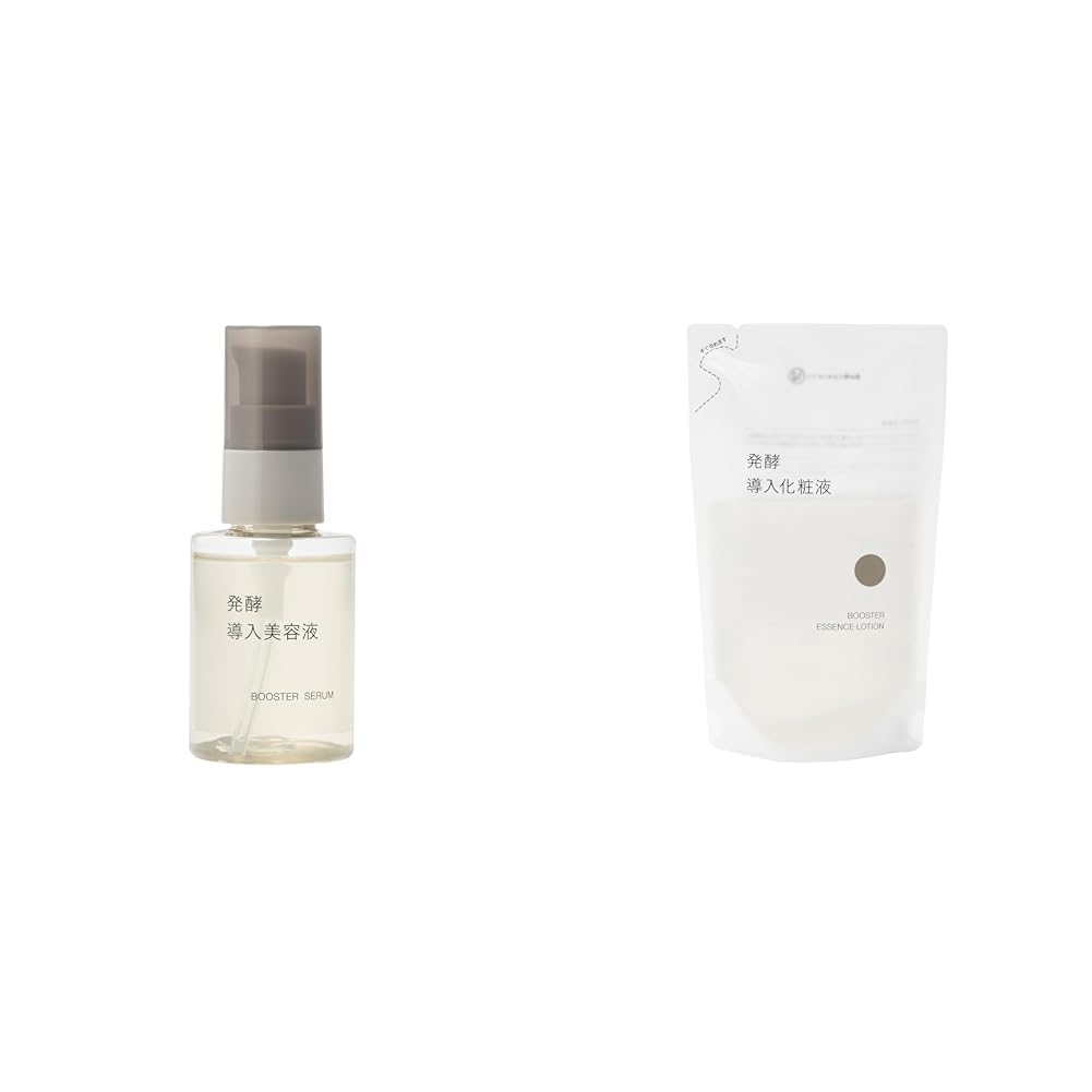 Muji Set Purchase Fermentation Introduction Beauty Serum 50mL + Lotion (Refill) 270mL