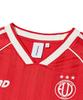 URBANDTYPE Retro Striped Soccer Jersey T-Shirt_Red