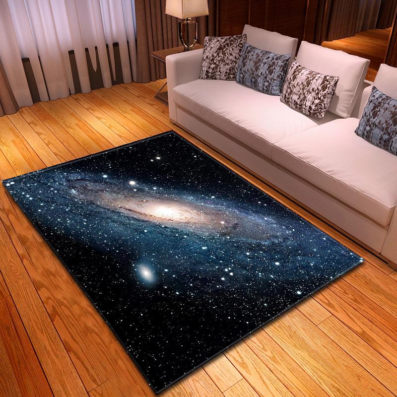 Simple Starry Sky Living Room Carpet Bedroom Dining Room Floor Mat Pattern Size