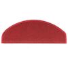 Step Mats 15 Pcs. 65 X 24 X 4 Cm Red Semi Circular Large