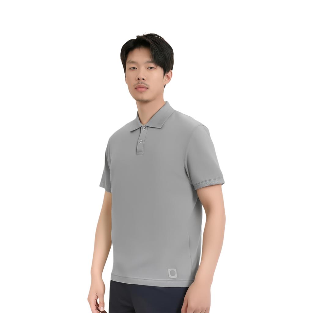 Li Ning China Color Series Einfarbiges Poloshirt Herren Tops Blau APLU087-5