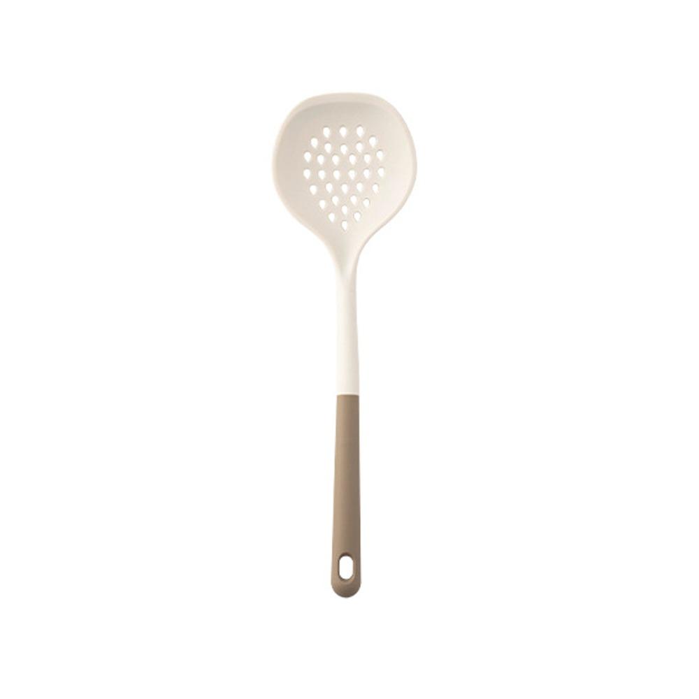 Non Stick Kitchen Utensil Set Silicone Slotted Turner  Household Kitchen Tools Scoop