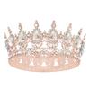 Diadema Tiara Corona di Re Barocca Europea con Strass