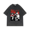 230g Tokyo Revengers T-Shirt Oversized Vintage Anime Print Baumwolle Kurzarm Tee