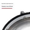 15" Stainless Steel High-Pressure Floor Scrubber with Quick-Connect for Home & Outdoor Use
