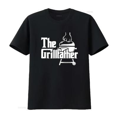 A Grill Atya Pitmaster BBQ Szerető Smoker Grillező Apa Póló vintage Mosott férfi Sokoldalú streetwear Légáteresztő
