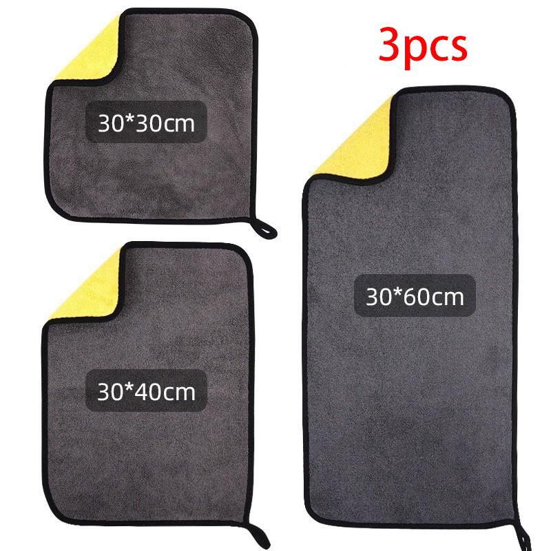 Asciugamano in Microfibra per Autolavaggio Panno per Pulizia Auto Asciugatura Asciugamano Asciugatura Cura Dettaglio Auto Forniture Asciugamano per Autolavaggio