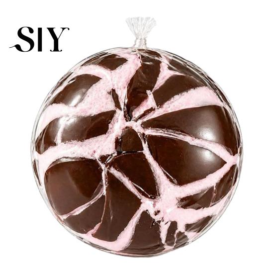 Pallina Anti-Stress Durevole con Cera che Si Rompe Giocattolo da Spremere, Croccante Cioccolato Sollievo Giocattolo Rilassante per Adulti, Lento Sollevamento Fidget con Texture Frantumabile, Festa