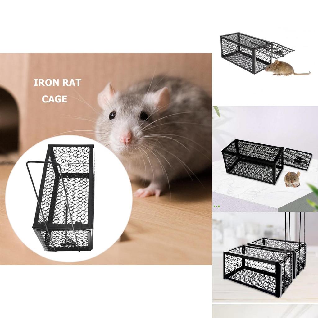 Automatic Iron Rat Mouse Trap Control Catcher Non-toxic And High Sensitive Structure For Safe Pest Control
