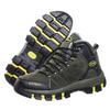 Newest Holfredterse Winter Snow Boots For Mens Wide Fit Leather Ankle Boots Outdoor Waterproof Hiking Lace Up Shoes Big Size 39-45