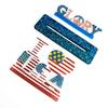 Love Flag Decoration Epoxy Mold Diy American Independence Day Desktop Ornaments Silicone Mold Resin Crafts for Gifts