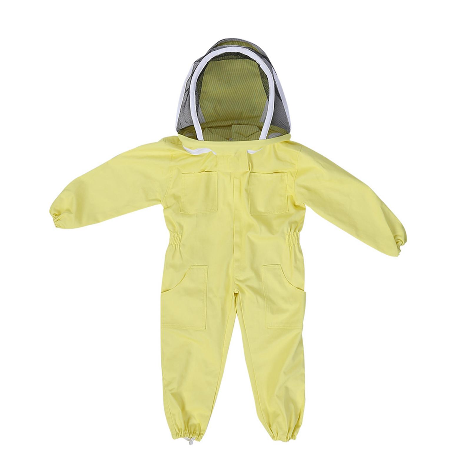 Professional Child Beekeeping  ive Suit Bee Farm Visitor   Equipment Jumpsuit(M)