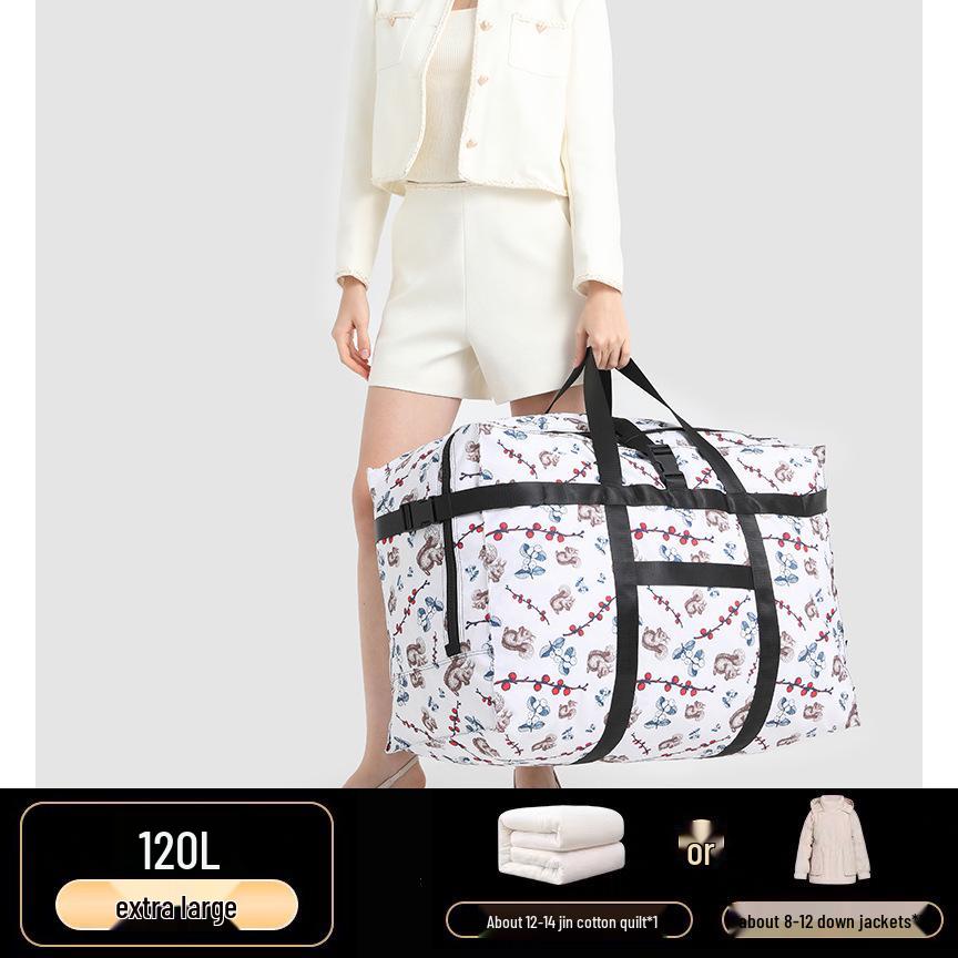 Large Capacity Duffel Bag for Travel, Checked Airline Baggage, Quilts, Camping, and Storage