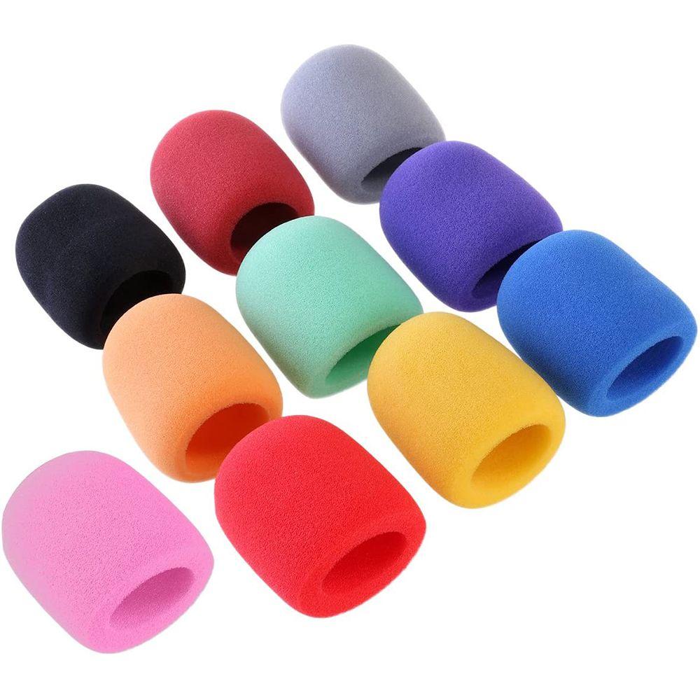 Colorful Sponge Soft Cap Cover Microphone Protective