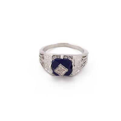 Vampire Diaries Retro Style Caroline Ring Exaggerated Design