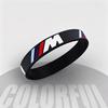 VYOJ1 1/2Pcs Rubber Stretch Wristbands Sports Bracelet Accessories Car Sticker For BMW E46 E90 E60 F30 F10 F20 G20 G30 E92 E87 E39 E36