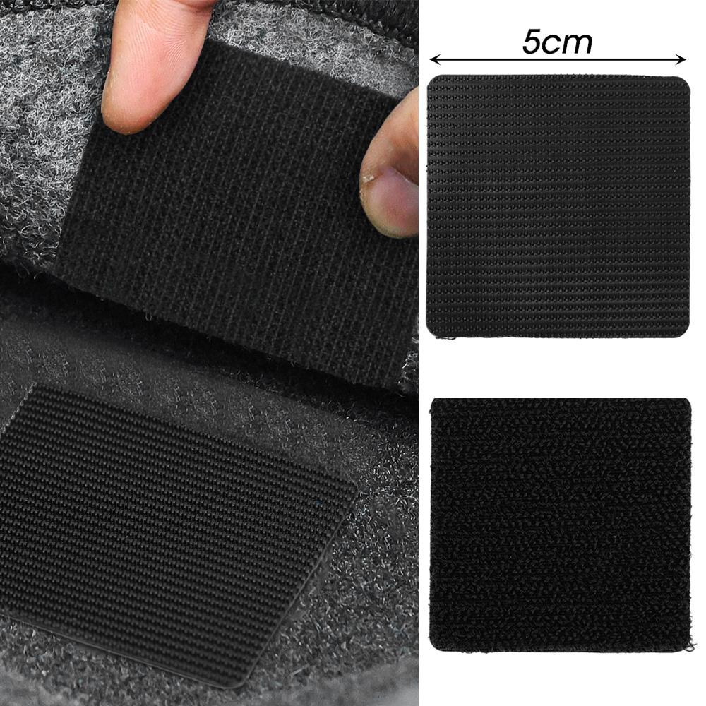 

Автомобільна килимова стрічка Автомобільні килимки для підлоги Протиковзкий фіксуючий стікер Липучка Патч Фіксація автомобільного килимка для підлоги Самоклеюча застібка Стікер 30 Set
