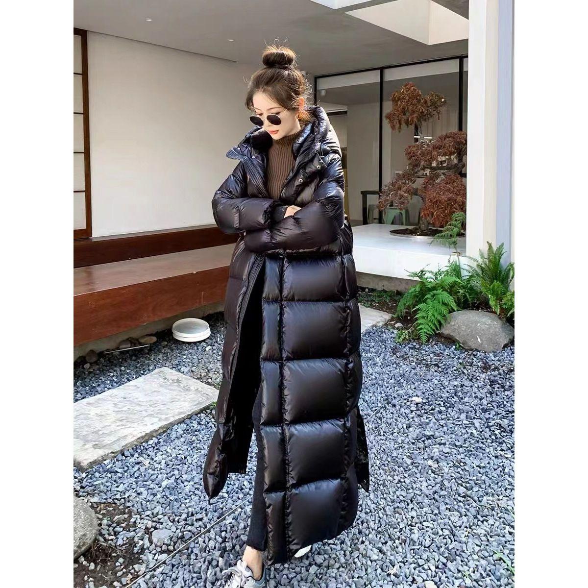 Longcoupledown Jacket Women`s Winter Longknee Plus