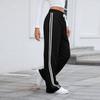 European and American Women's Autumn and Winter Loose Straight Wide-leg Pants with Tie Casual Sweatpants Trousers
