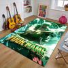 Zoro Design Area Rug Personalized Name- Non-Slip, Soft & Cozy Floor Mat for Living Room, Office - Indoor/Outdoor Carpet