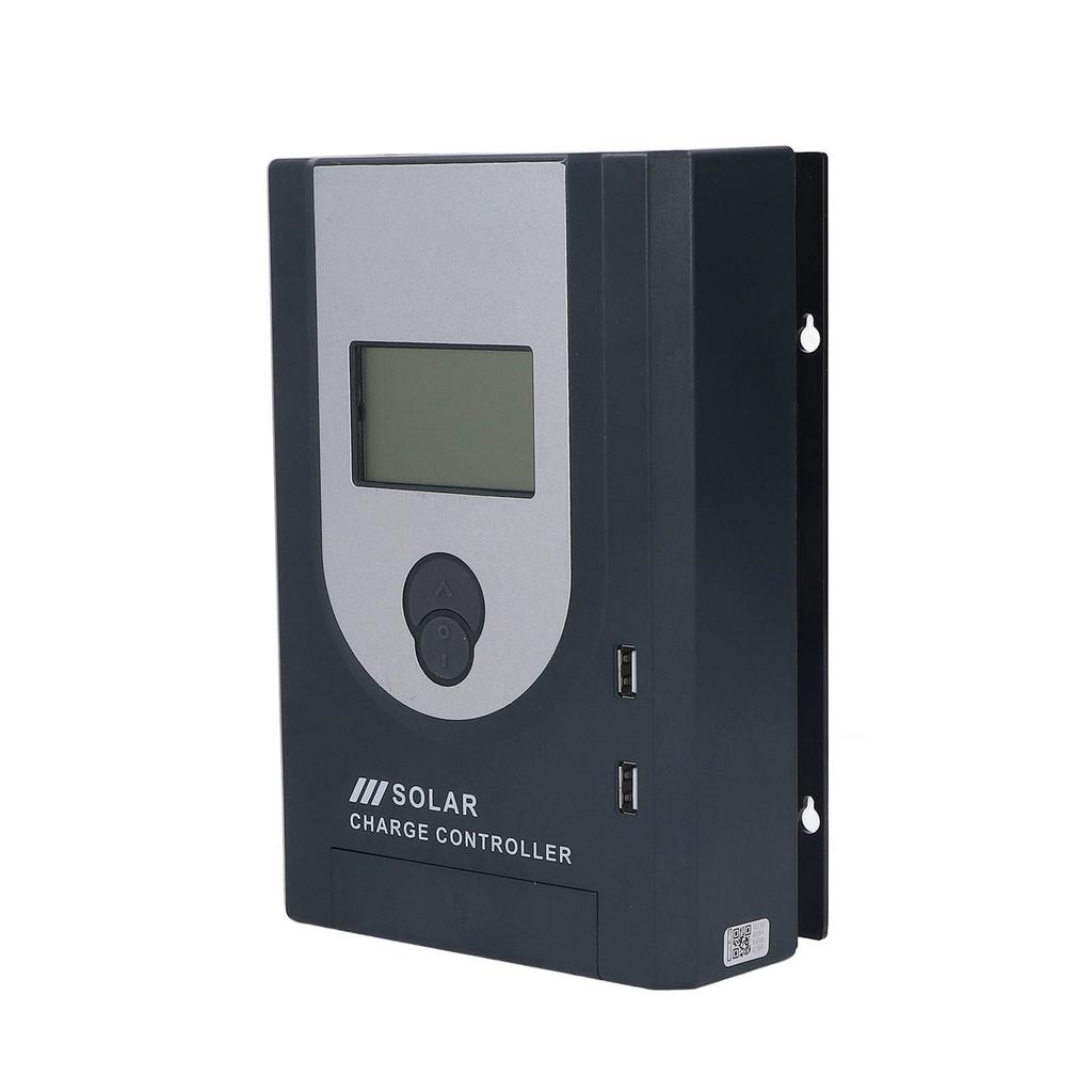 MPPT Solar Charge Controller Panel Regulator Lithium Battery Charger with Bluetooth Black DC12 24V