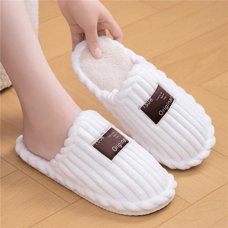 Paar Winter Zuhause Lässige Baumwollpantoffeln