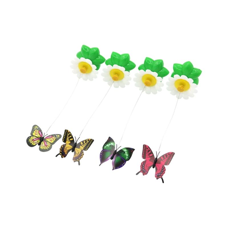 Electric Hovering Cats Interactive Rechargeable Interactive Teasing with Rotating Toy for Indoor Felines Play