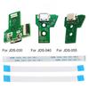 Ladeanschlussplatine Leicht Präzise 12Pin Flexkabel USB-Ladeanschlussbuchse Platine für Sony für PS4 JDS-030/JDS-040/JDS-055