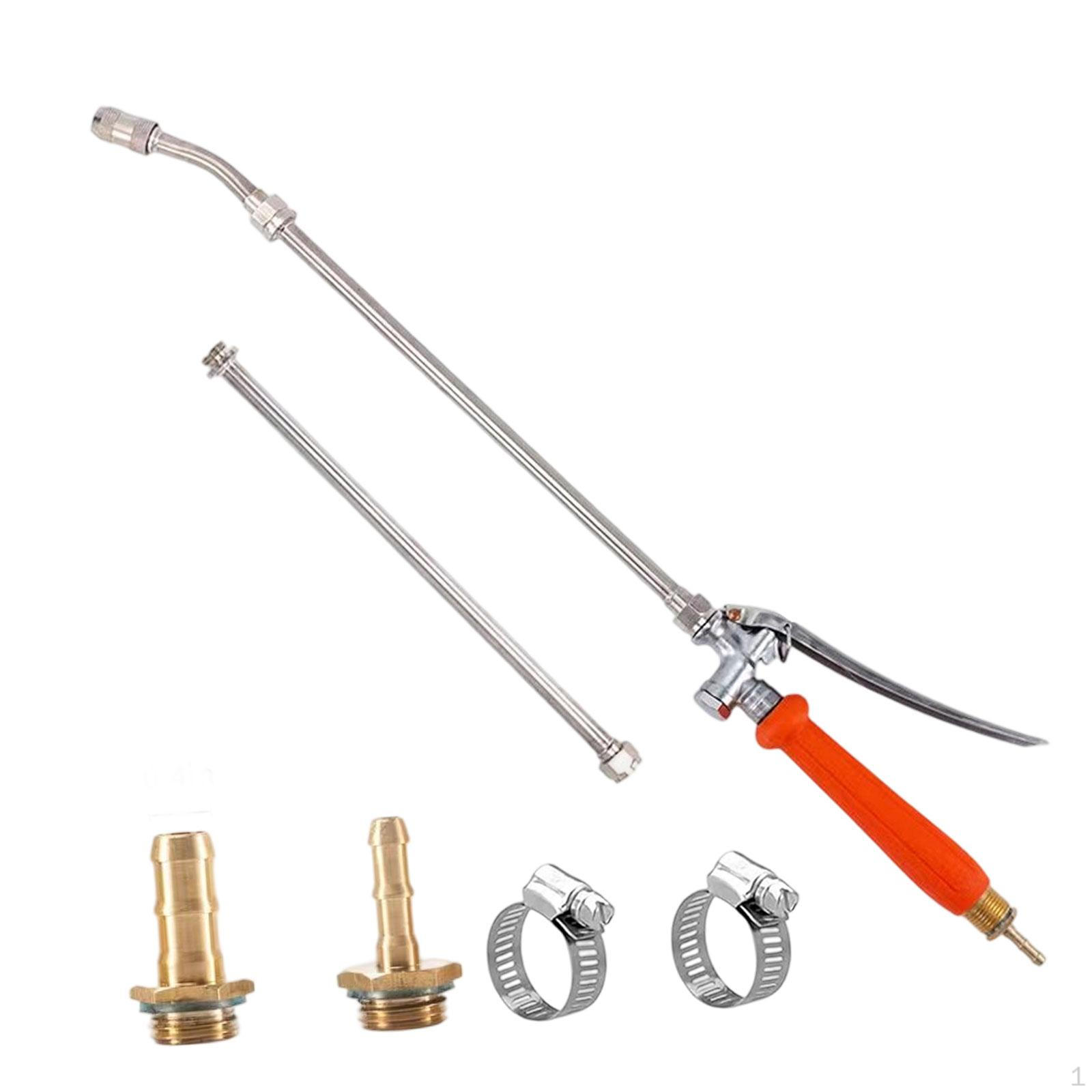 

Распылитель для садового шланга M6 M10 латунные штуцеры, удобная ручка, полив, регулируемый для патио