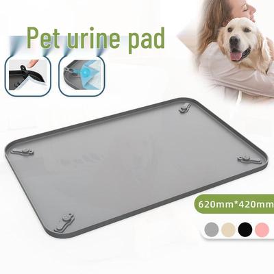 Silicone Pet Urination Pad: Waterproof, Washable Diaper Pad for Cats, Dogs, and Rabbits