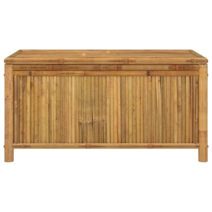VidaXL Boîte de rangement de jardin 110x52x55 cm Bambou 319876