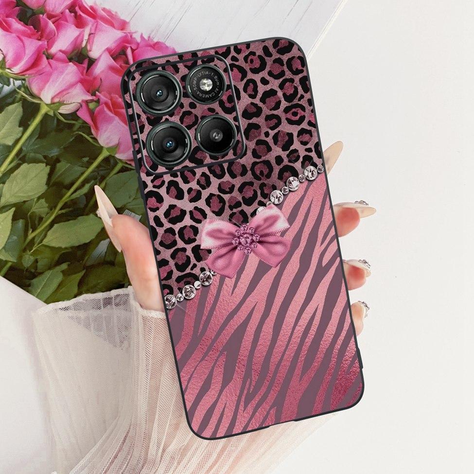 Per Moto G57 Power 5G Custodia Cover Moda Farfalla Gatto Carino Fresco Dipinto Morbido Funda Per Motorola Moto G57 Power 5G Cover del Telefono