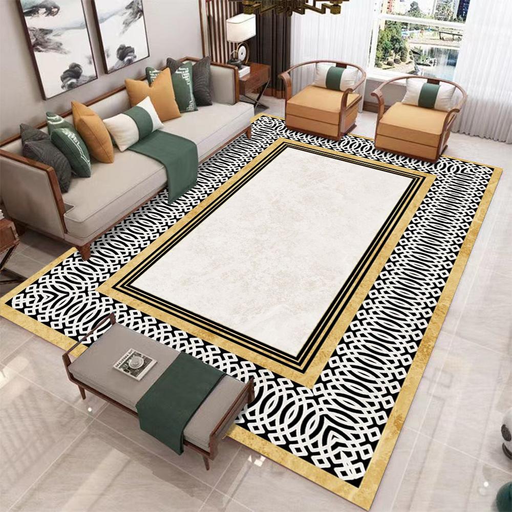 Nordic Geometric Carpet for Living Room Modern Luxury Decor Sofa Table Large Area Rugs Bathroom Mat Alfombra Para Cocina Tapis