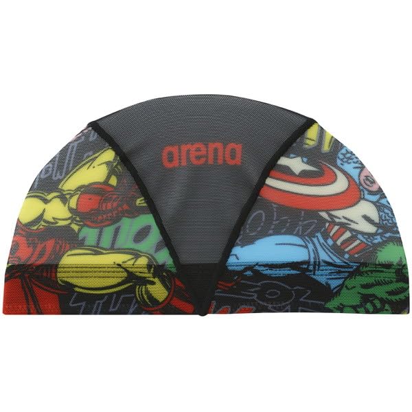 arena Swim Unisex Mesh Cap for Disney Marvel Avengers Cap, (Sublimation Print), Large, Swimming, DIM-4008