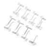 15pcs Gridwall Peg Hooks Panel Display Hooks Gridwall Hooks Gridwall Display Hooks for Retail Shop Garages Workshops