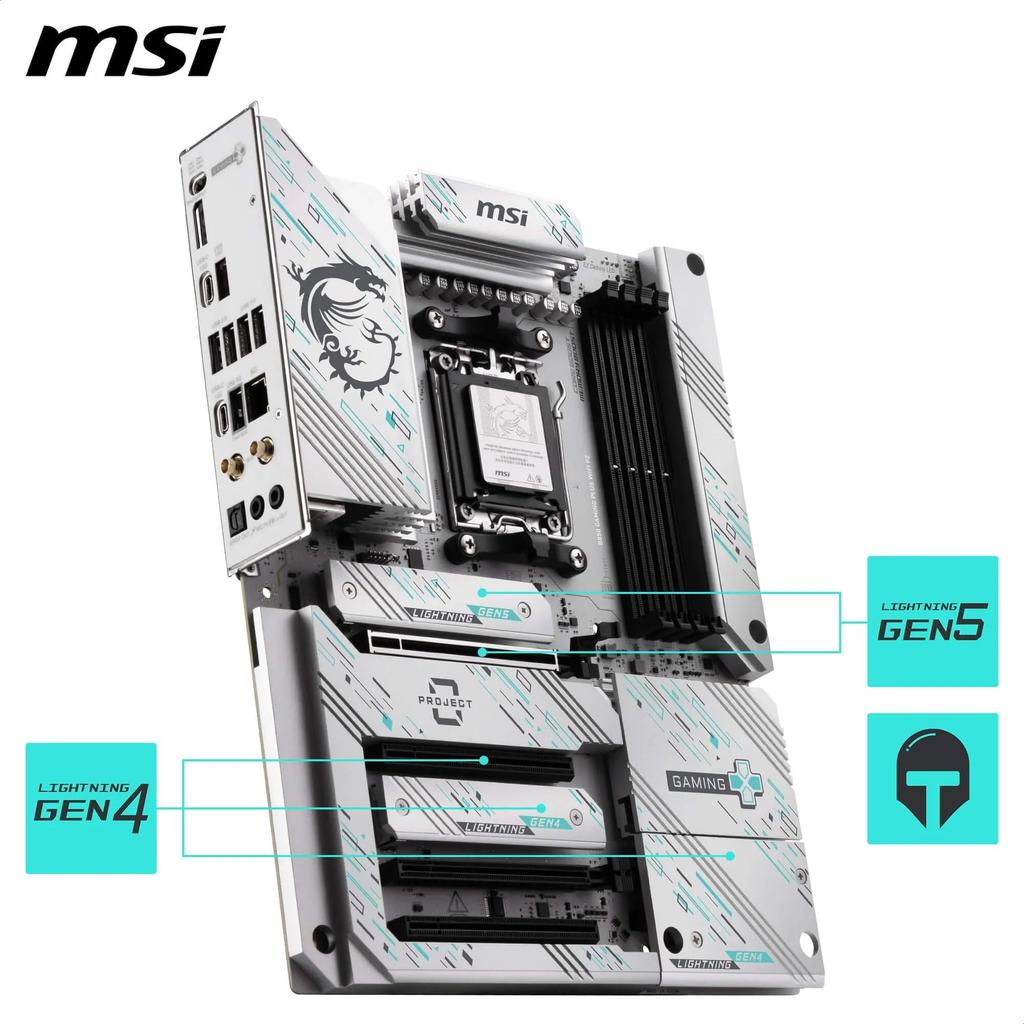 MSI B850 GAMING PLUS WIFI PZ ATX Gaming Motherboard MB6800