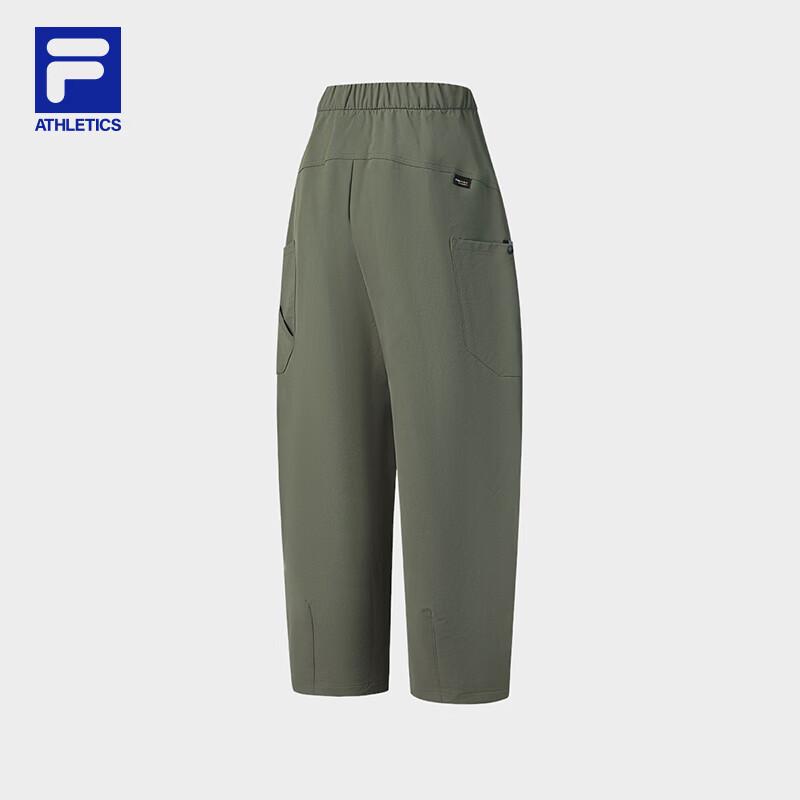 FILA Women's Woven Straight-Leg Pants