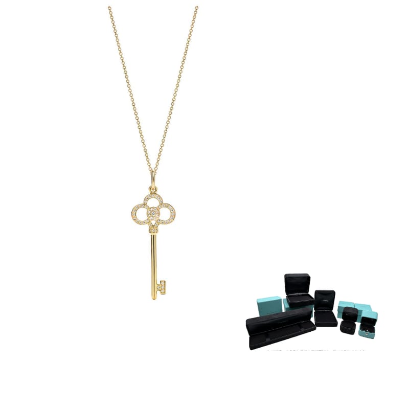 TIFFANY & CO. 18K Gold Necklaces Women's Gold GRP03004