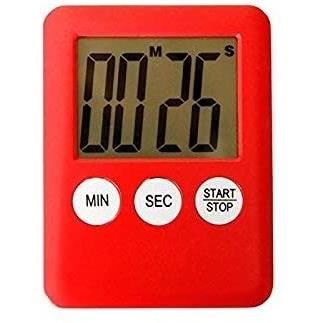 Minuteur Électronique Aimanté - CMP 934078 - Couleurs variées - Modèle aléatoire