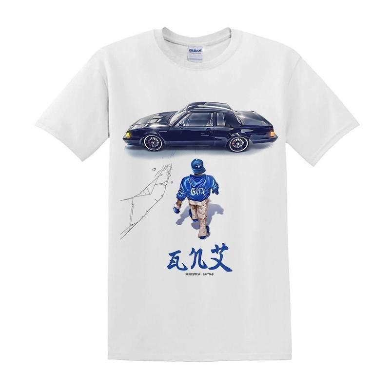 Футболка Kendrick Lamar x Akira Anime Унисекс с коротким рукавом S-5XL Унисекс Футболка XXXXL