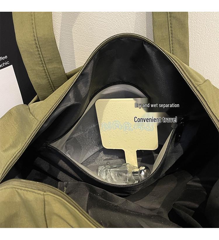 Geantă de călătorie ușoară pentru yoga și sală cu compartiment umed/uscat - Bagaj de mână unisex