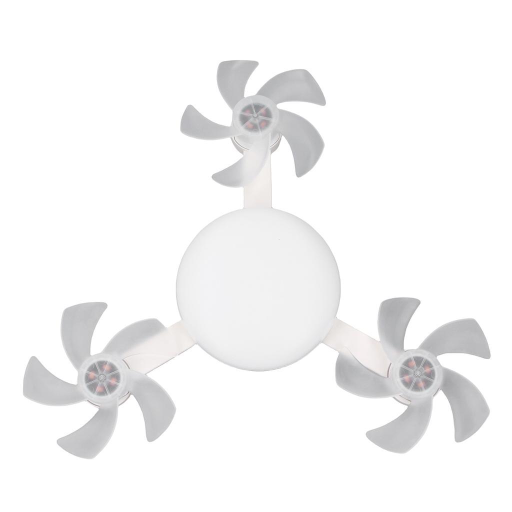 Wentylator sufitowy ze światłem Timer 3 Temperatury barwowe Bezstopniowe ściemnianie E26 E27 Cichy wentylator Światło do