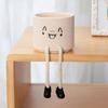 Creative Expression Character Flower Pot Handicraft Ornaments Garden Decoration