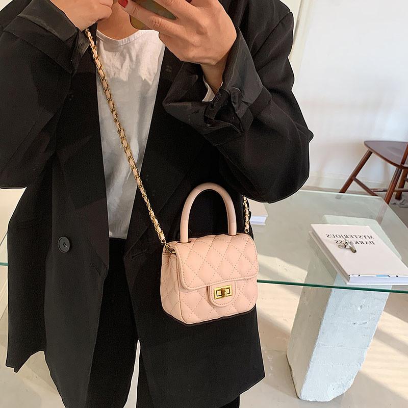 Stylish Modern Princess Series Mini Handbag For Girls With Single Shoulder Strap